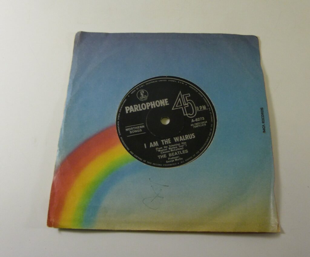 Beatles Hello Goodbye I Am The Walrus Single Record AU C 1967