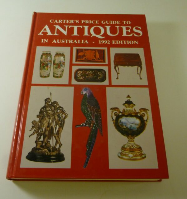 'Carter's Price Guide to Antiques', 1992 edition, hard-cover Book, c.1992