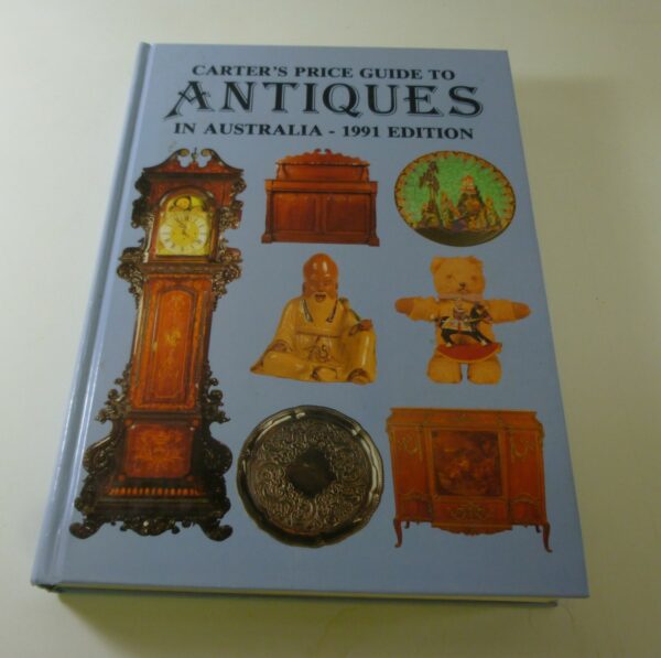 'Carter's Price Guide to Antiques', 1991 edition, hard-cover Book, c.1991