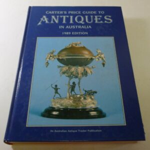 'Carter's Price Guide to Antiques', 1989 edition, hard-cover Book, c.1989