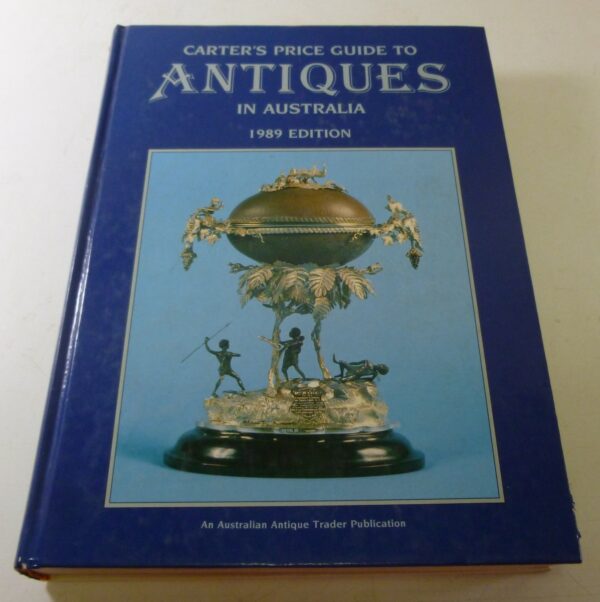 'Carter's Price Guide to Antiques', 1989 edition, hard-cover Book, c.1989