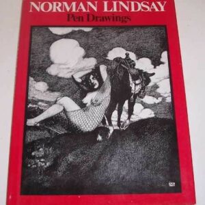 Norman Lindsay's 'Pen Drawings', hard-cover book, c.1974
