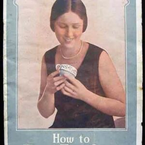 Bushells 'How to Read Tea Cups' 3d. Booklet, c.1920's