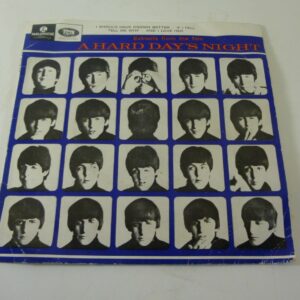 * Beatles 'A HARD DAY'S NIGHT', EP Record, in P C, AU c.1964 *