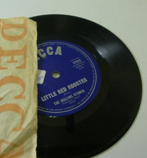 * Rolling Stones 'Little Red Rooster & Off The Hook', Single Record, AU c.1964 *