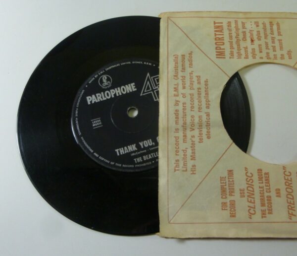 * Beatles 'From Me To You / Thank You, Girl', 45 rpm Single Record