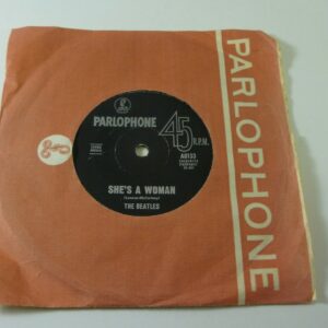 * Beatles 'I Feel Fine' & 'She's A Woman', Single Record 9, AU, c.1964