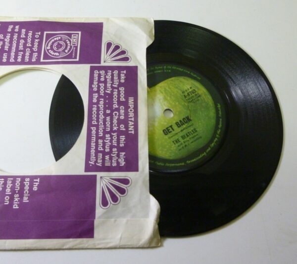 * BEATLES 'Get Back / Don't Let Me Down'', Single Record, AU c.4/69