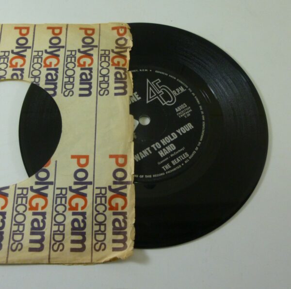 Beatles 'I Want to Hold Your Hand'/'This Boy', Single Record, c.1963