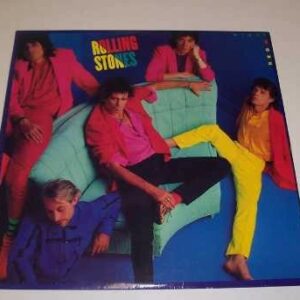 * Rolling Stones 'DIRTY WORK', LP Record, SBP 8145, AU c.1986 *