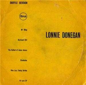 Lonnie Donegan 'SKIFFLE SESSION', mono EP Record