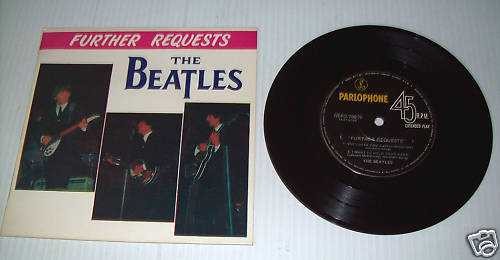 * BEATLES 'FURTHER REQUESTS', EP Record, in PC, AU c.1964 *
