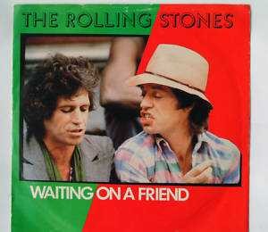 * Rolling Stones 'Waiting On A Friend & Little T & A', Single Record *
