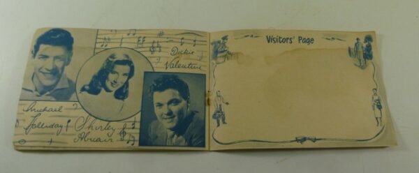 Schoolgirl's 'Autograph Album' Booklet, c.1950's