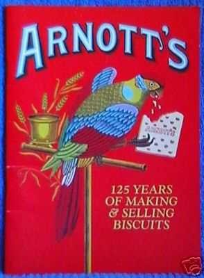 ARNOTT'S '125 Years of Making & Selling Biscuits' s-c Book, c.1990 *