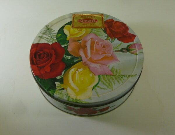 Arnott's CLASSIC 'Fragrance', 450g. Biscuit Tin, c.1983 *