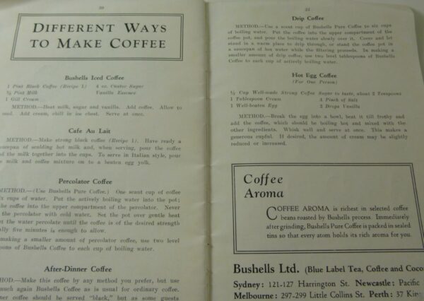 Bushells 'How to Make Delicious Cakes', Recipe Booklet, c.1950's