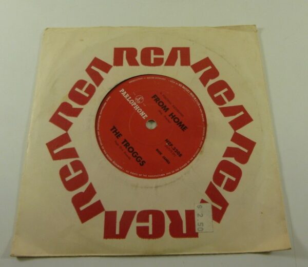 Troggs 'Wild Thing / From Home', 45 rpm Single Record