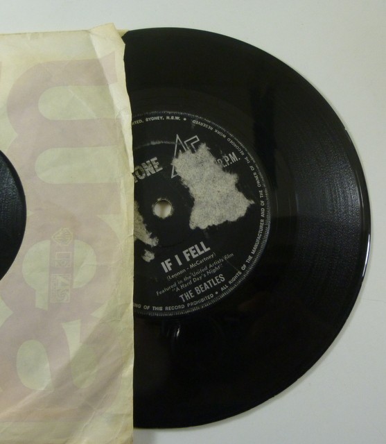 Beatles 'I Should Have Known Better / If I Fell', Single record, AU c.8/64