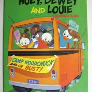 Walt Disney's 'HUEY, DEWEY and LOUIE', Colouring Book, c.1976 -