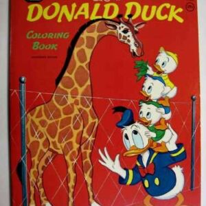 Walt Disney's 'DONALD DUCK', Colouring Book, c.1970