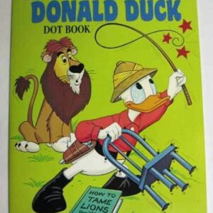Walt Disney's 'DONALD DUCK', Colouring & Dot Book, c.1977