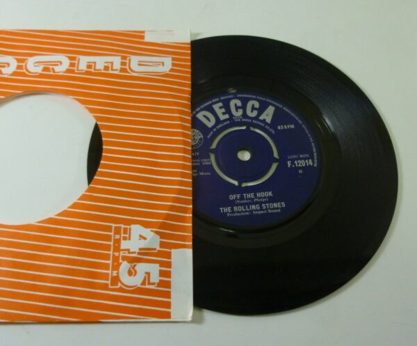 * Rolling Stones 'Little Red Rooster & Off The Hook', Single Record, GB c.1964 *