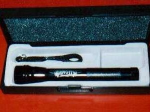 Arnott's small Torch Promo., in black plastic case, c.1990s