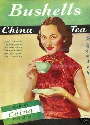 Bushells 'China Tea', magazine advert. copy, c.1942