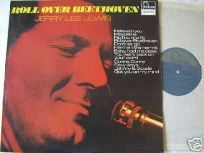 Jerry Lee Lewis 'Roll Over Beethoven', LP Record