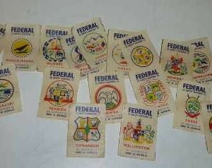 FEDERAL Matches, labels of NSW Towns
