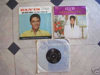 Elvis Presley 'The Wonder of You & Mama ..... Roses', Single Record