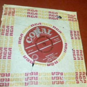 Buddy Holly, PEGGY SUE & EVERYDAY, Single Record, on CORAL label