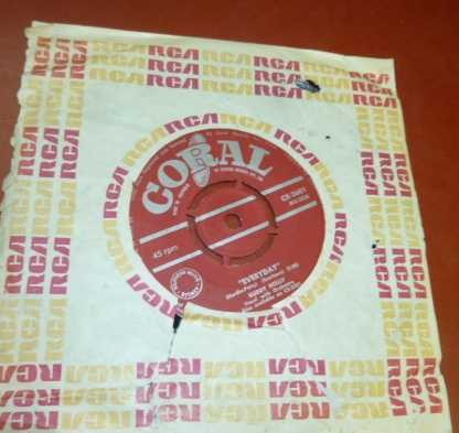 Buddy Holly, PEGGY SUE & EVERYDAY, Single Record, on CORAL label