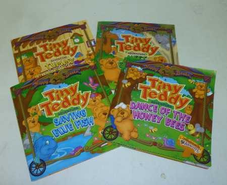 Arnott's Tiny Teddy Adventure 'Saving Blue Fish', Children's Book *