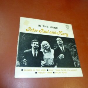 Peter, Paul & Mary, IN THE WIND', EP Record, in PC, c.1963
