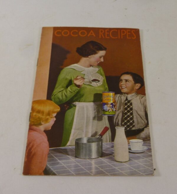 Bushells 'COCOA RECIPES', Booklet, c.1940's