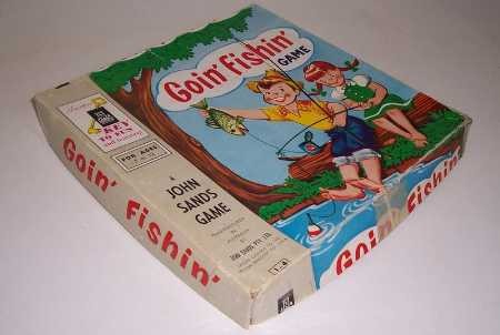 'Goin' Fishin' GAME', Board Game, in original box, by John Sands