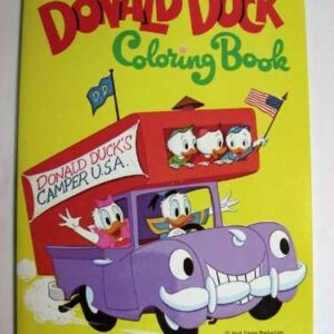 Walt Disney's 'DONALD DUCK', Colouring Book, c.1972