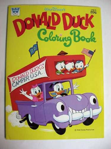 Walt Disney's 'DONALD DUCK', Colouring Book, c.1972