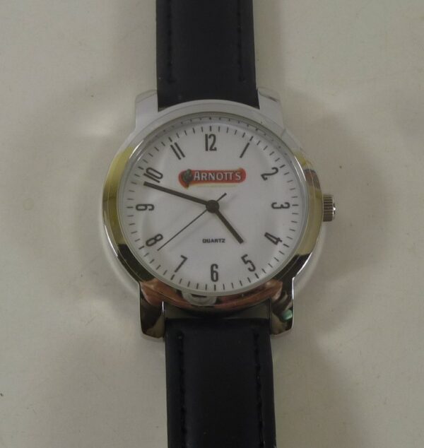 'ARNOTT'S' Wrist Watch, with black leather band