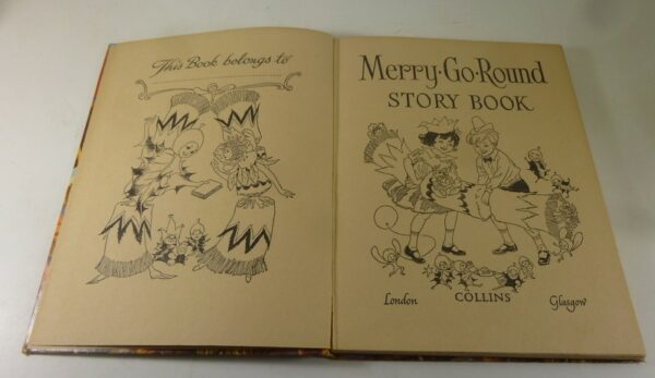 'MERRY-GO-ROUND STORY BOOK', h-c Children's Book, c.1960's