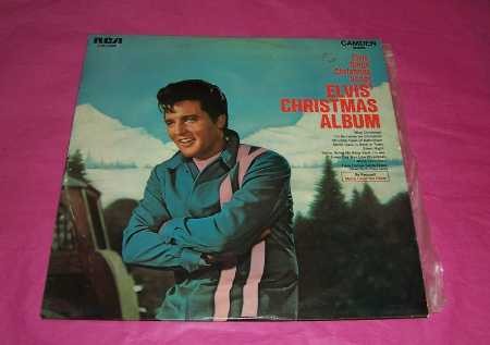 Elvis Presley 'ELVIS' CHRISTMAS ALBUM', mono LP Record, c.1970