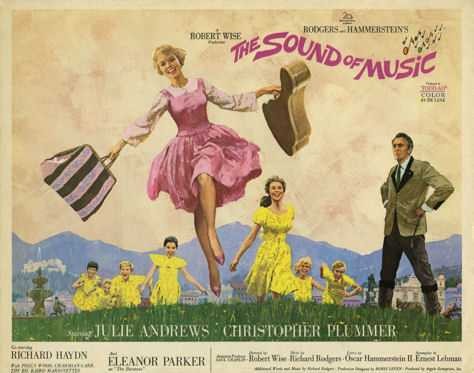 'The Sound Of Music' Movie Poster copy, A3 Poster