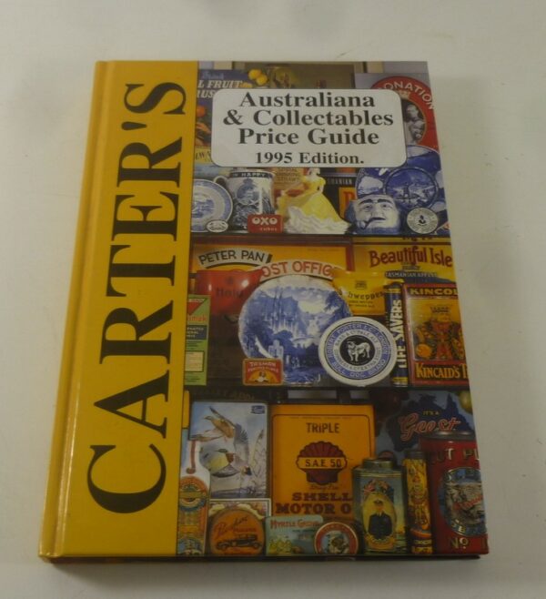 CARTER'S 'Australiana & Collectables Price Guide', hard-cover Book