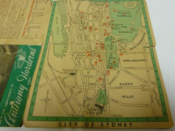 Anthony Hordern's 'Guide To Sydney & Suburbs', c.1940's