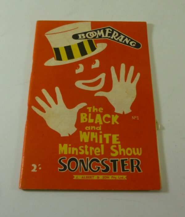 'Black & White Minstrel Show Songster' No.1, Song Book, c.1960's