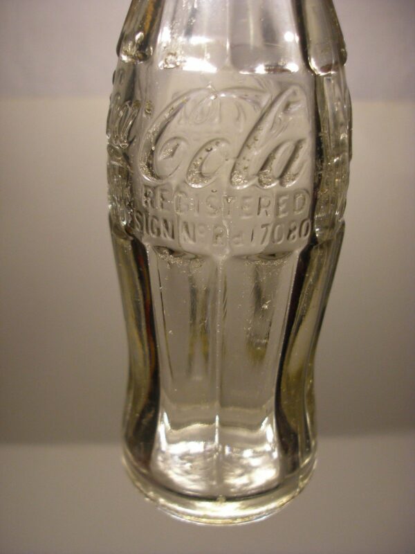 Coca-Cola, 6 FL. OZS. Soft Drink Bottle, in clear glass