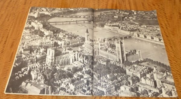 'GREAT BRITAIN, Her Beauty And Achievements', vintage A-3 size book, c.1920's