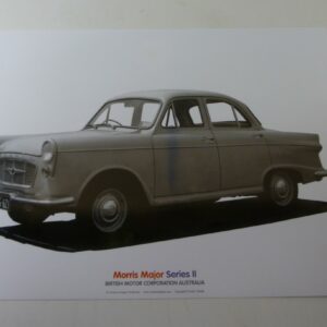 'Morris Major Series 2', BMC Australia Advertsing Poster, A3 size copy